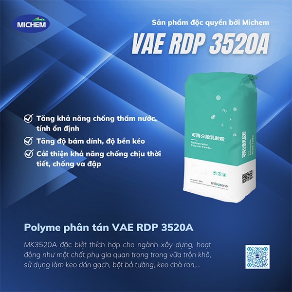 RDP/VAE MK3520A - Hoá Chất Michem - Công Ty CP Michem Việt Nam
